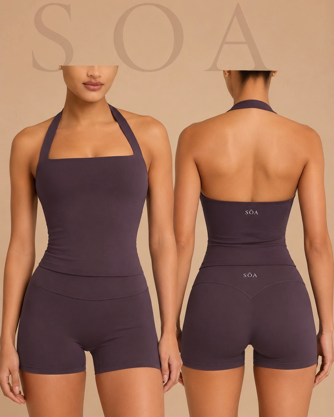 Ensemble Short Flow SŌA PURPLE