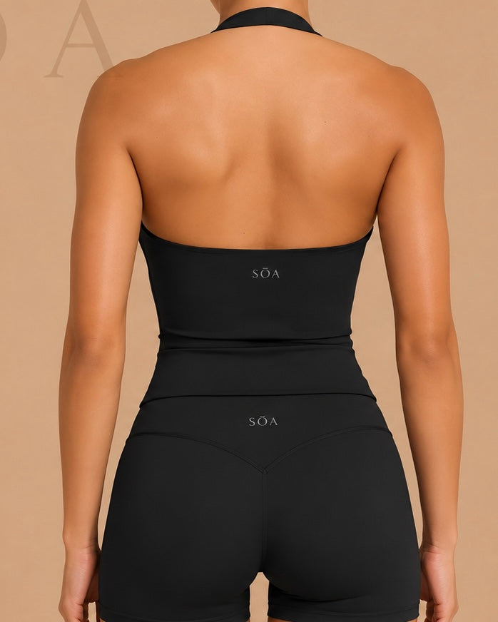 Ensemble Flow short SŌA noir