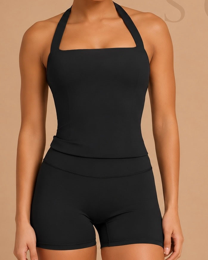 Ensemble Flow short SŌA noir