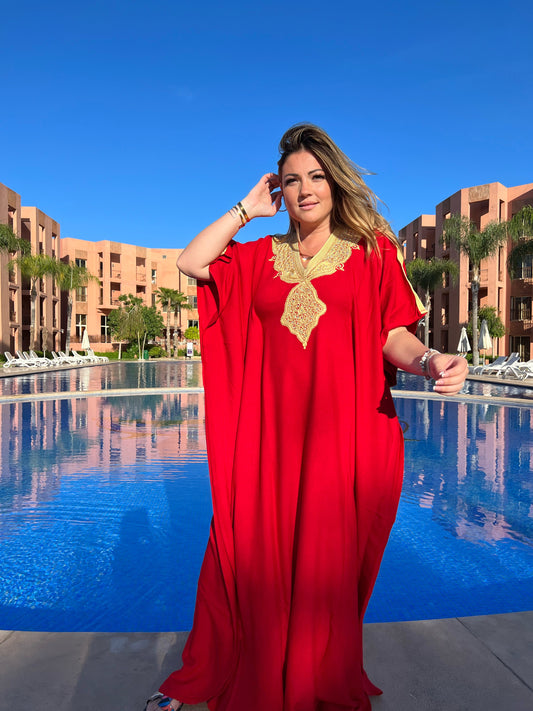 Robe Marrakech rouge
