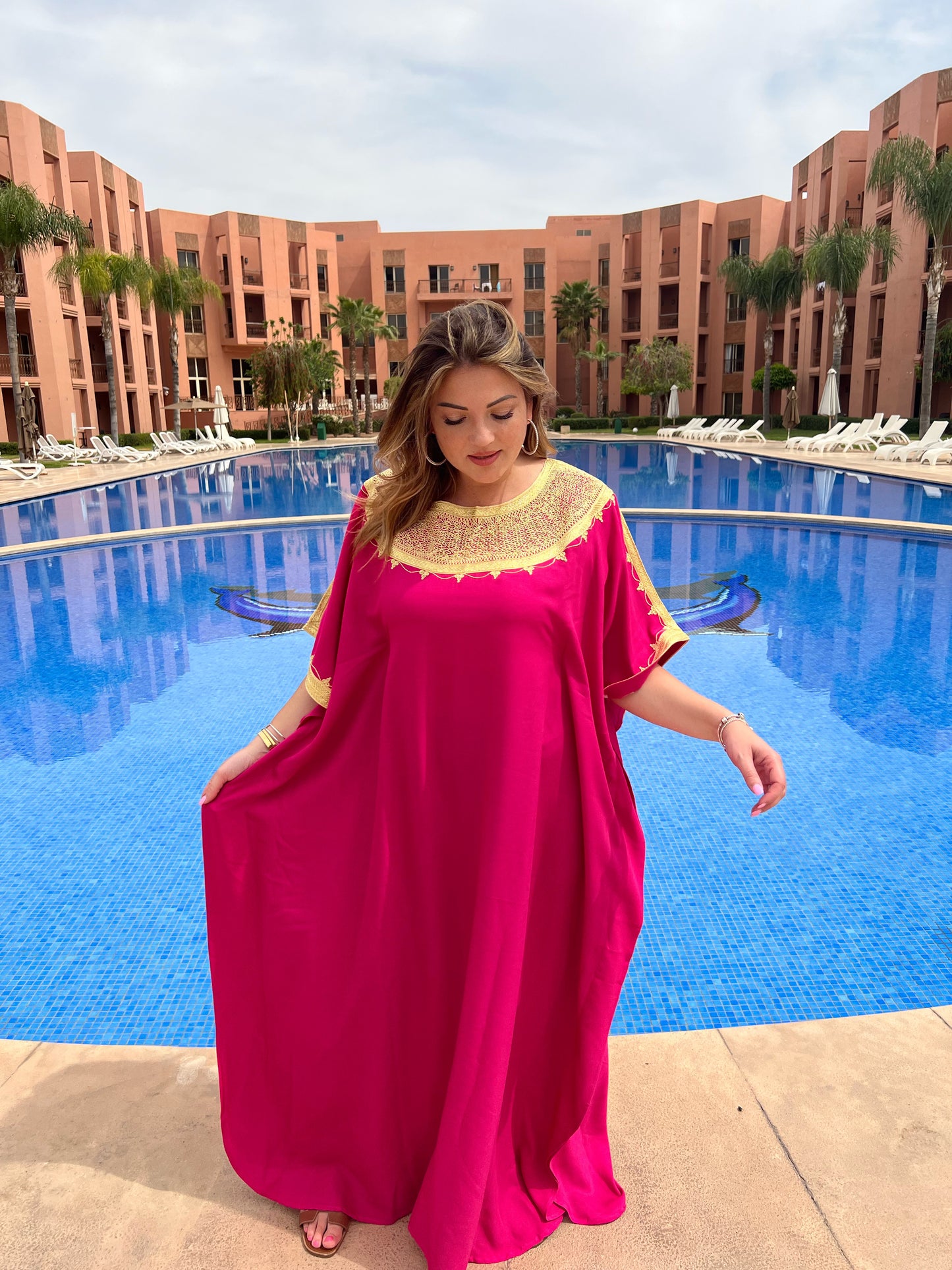 Robe Marrakech Fushia