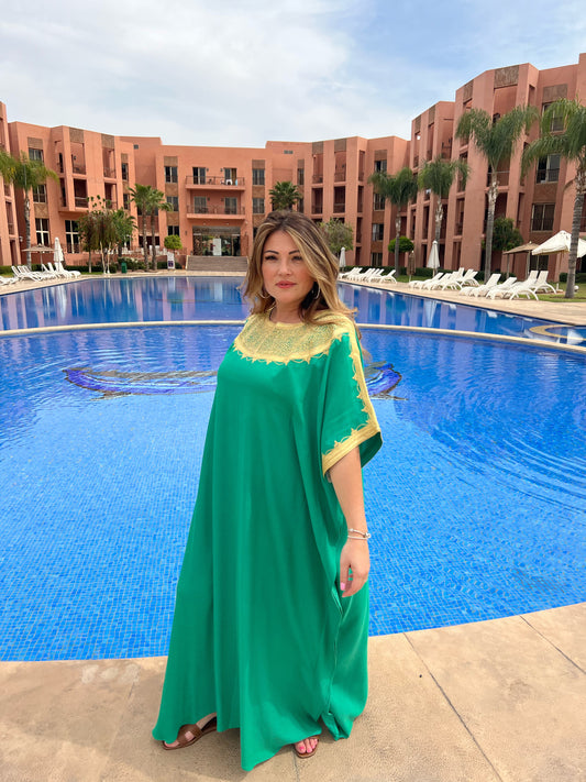 Robe Marrakech verte